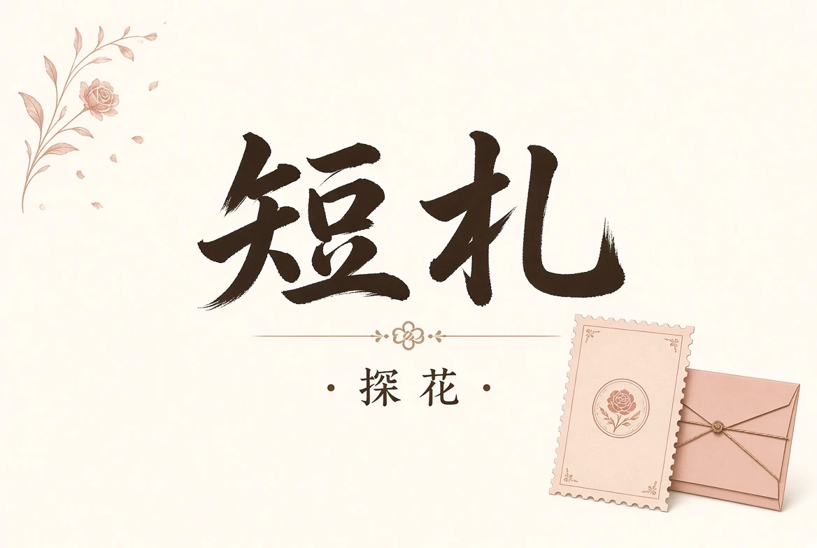 短札内容示意